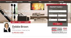 Desktop Screenshot of debbielbrown.com